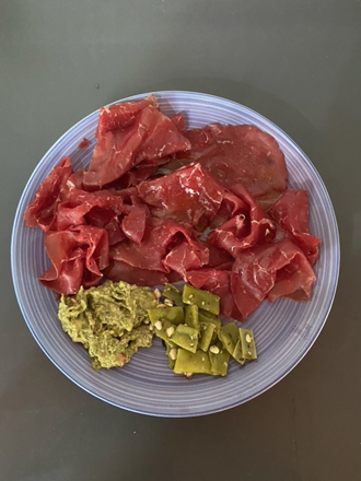 bresaola e guacamole
