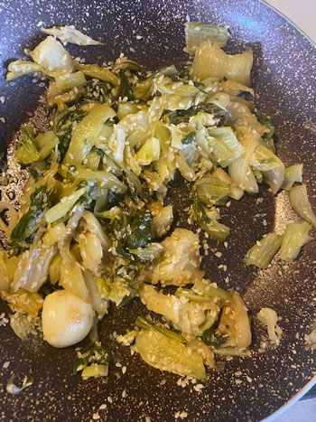 foglie di pak choi
