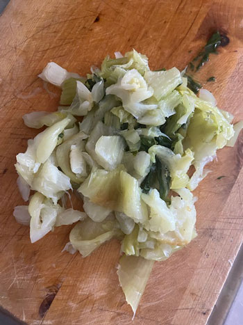 foglie di pak choi