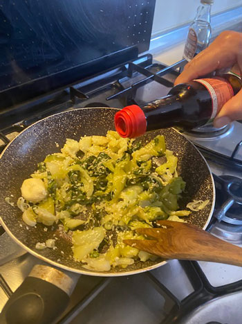 foglie di pak choi