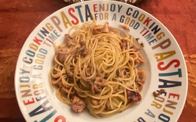 Spaghettini riccio