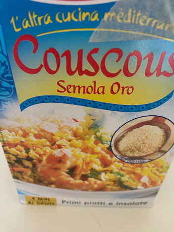 couscous di melanzane alla griglia