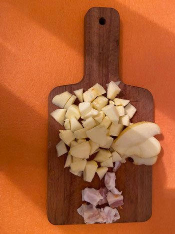 risotto mele e taleggio