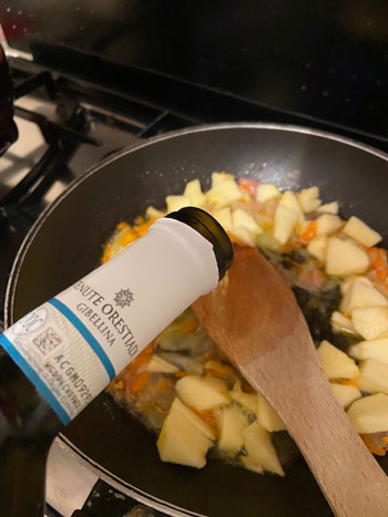 risotto mele e taleggio