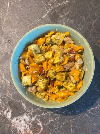 zucca al forno