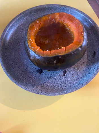 zucca al forno