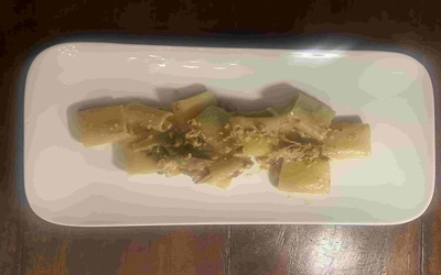 paccheri carbonara 