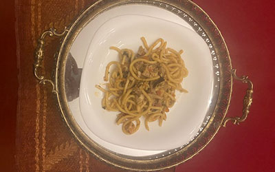 Spaghettini riccio