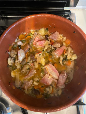 troccoli funghi triglie