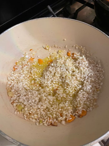 polpetti in risotto
